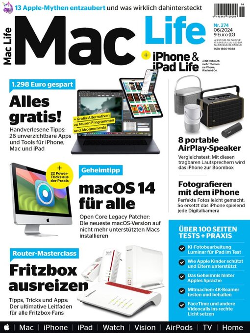 Title details for MacLife by falkemedia GmbH & Co. KG. - Available